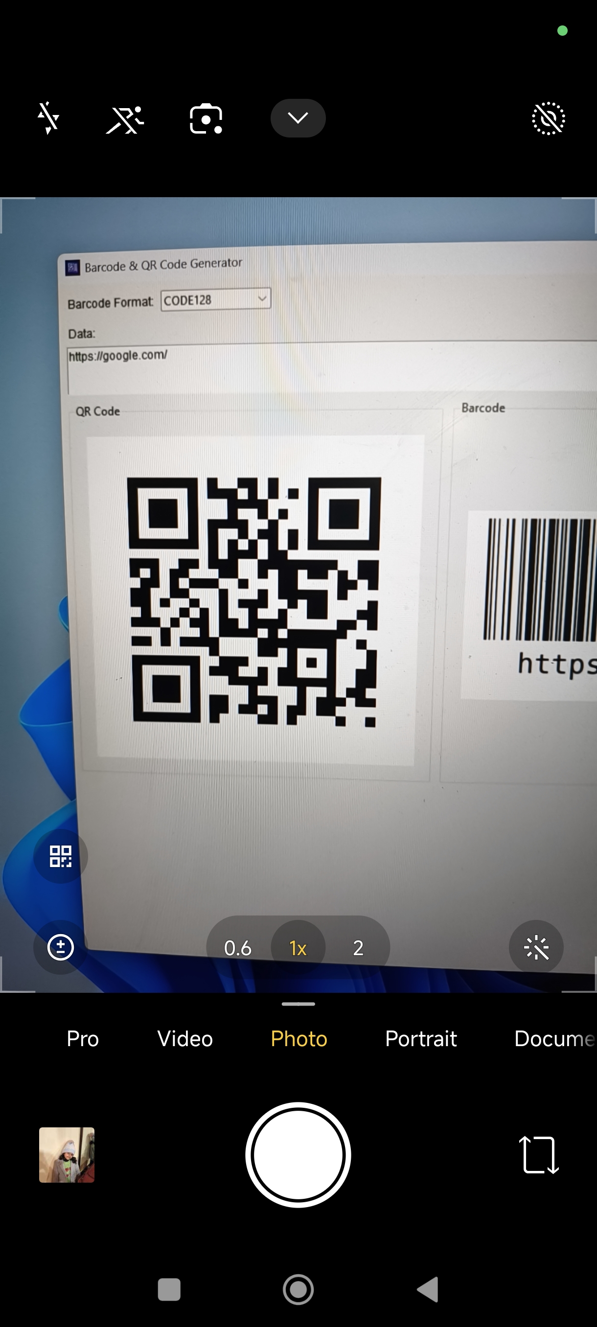 QR Code Scanning on Mobile