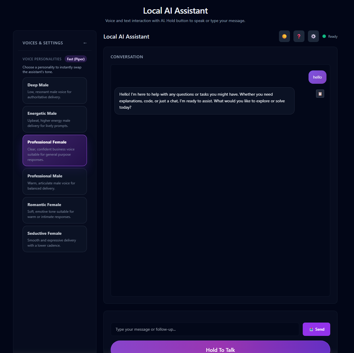AIVoice preview