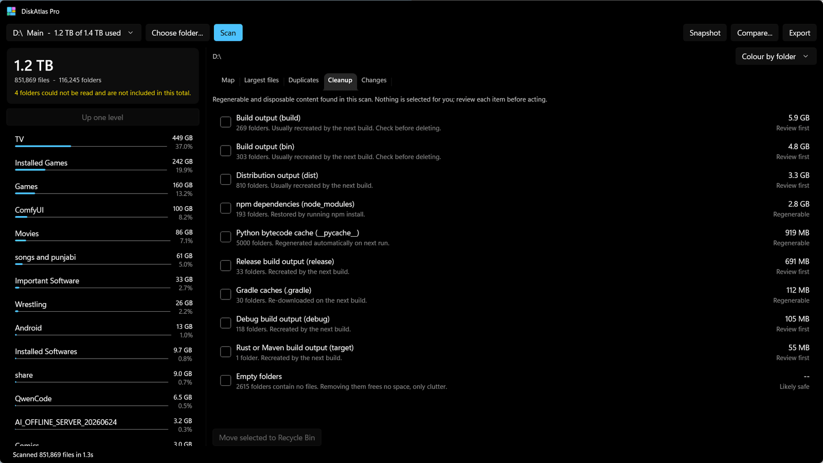 DiskAtlas Pro screenshots 3