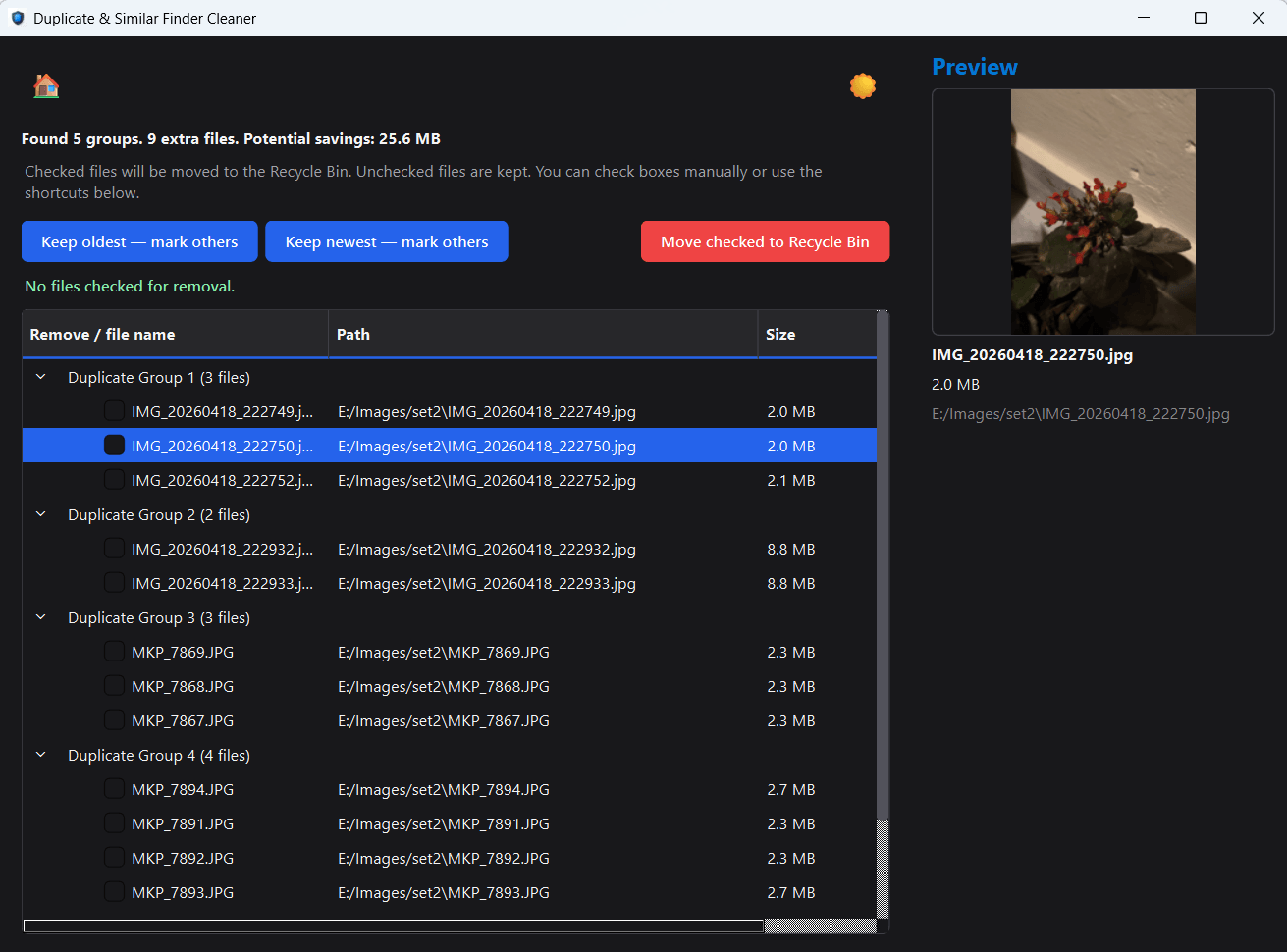 Duplicate & Similar Finder Cleaner screenshots 2