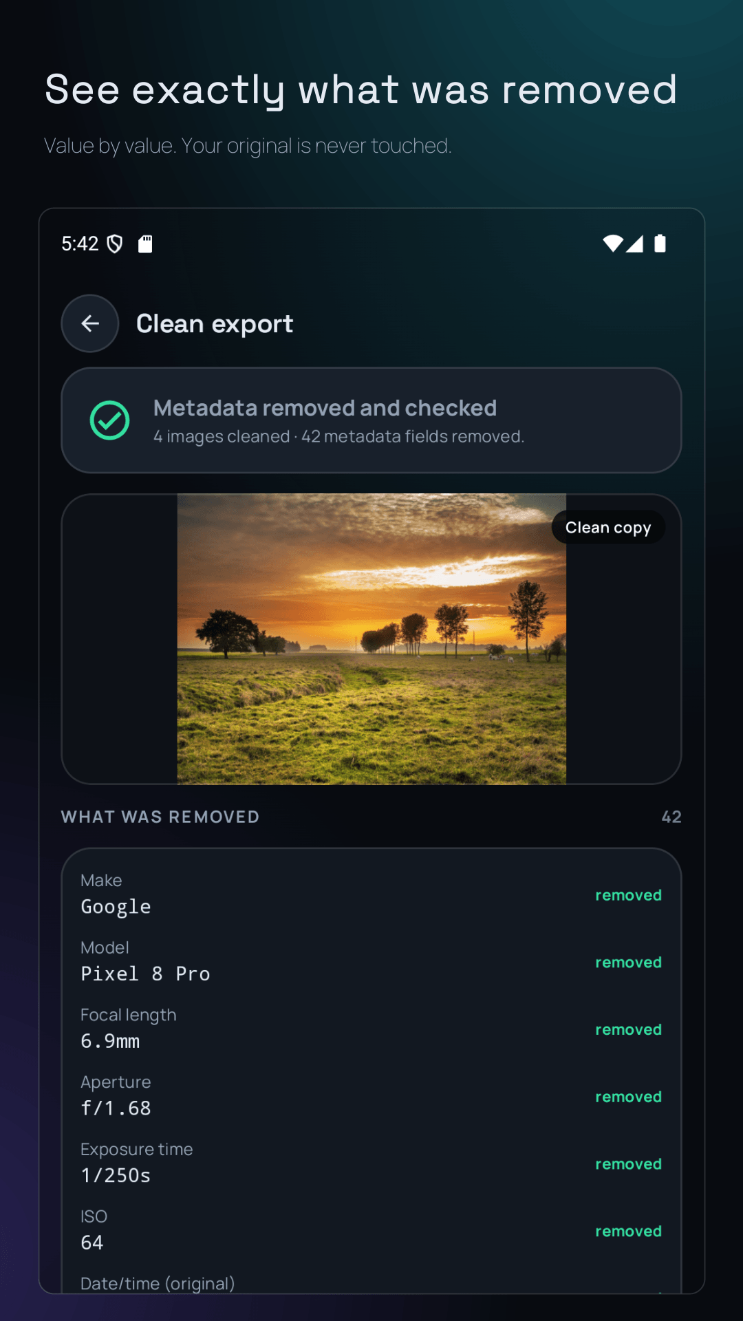 Image Inspector screenshots 2