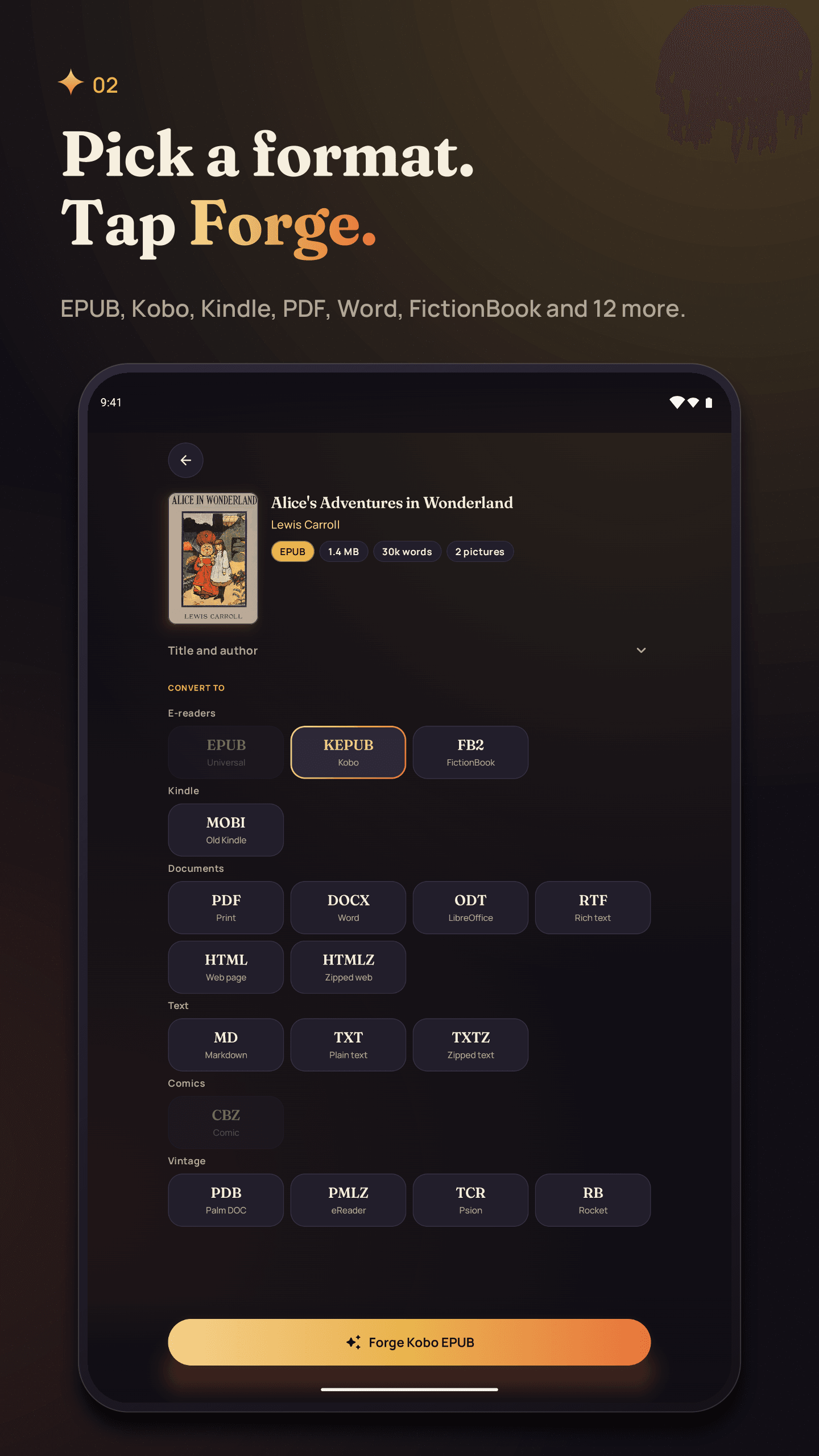 PageForge tablet 2