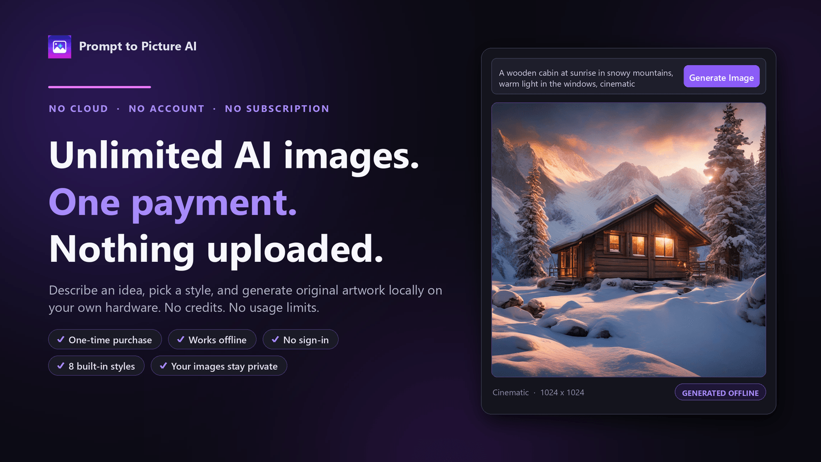 Prompt to Picture AI screenshots 1