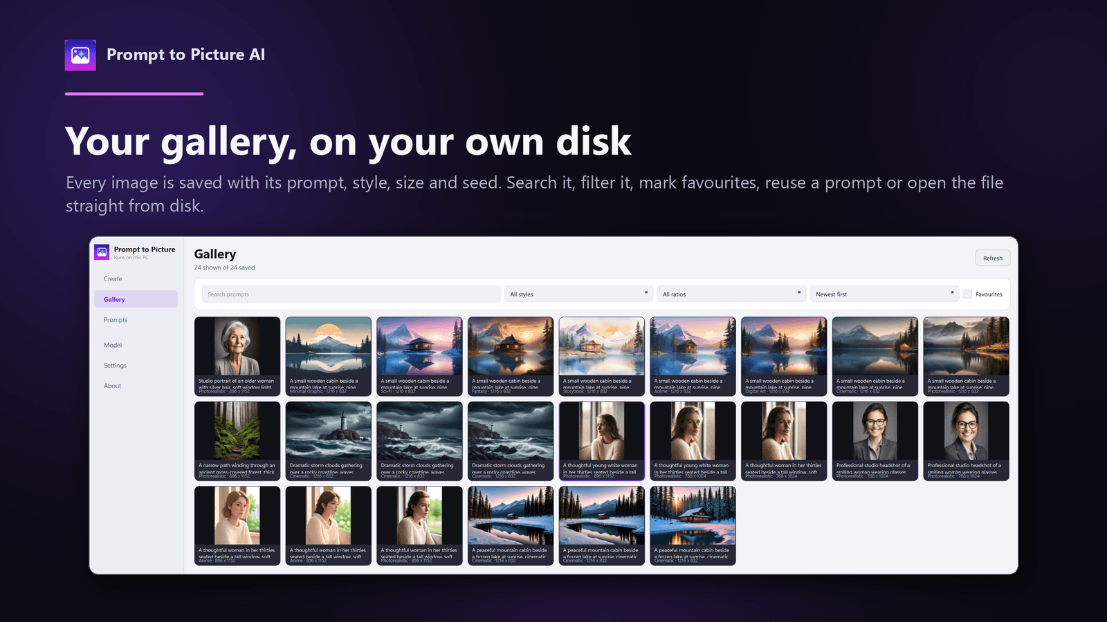 Prompt to Picture AI screenshots 7
