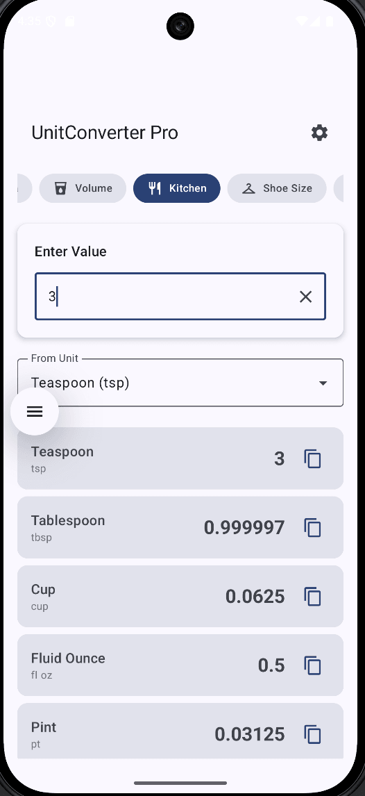 Unit Converter Pro screenshots 4