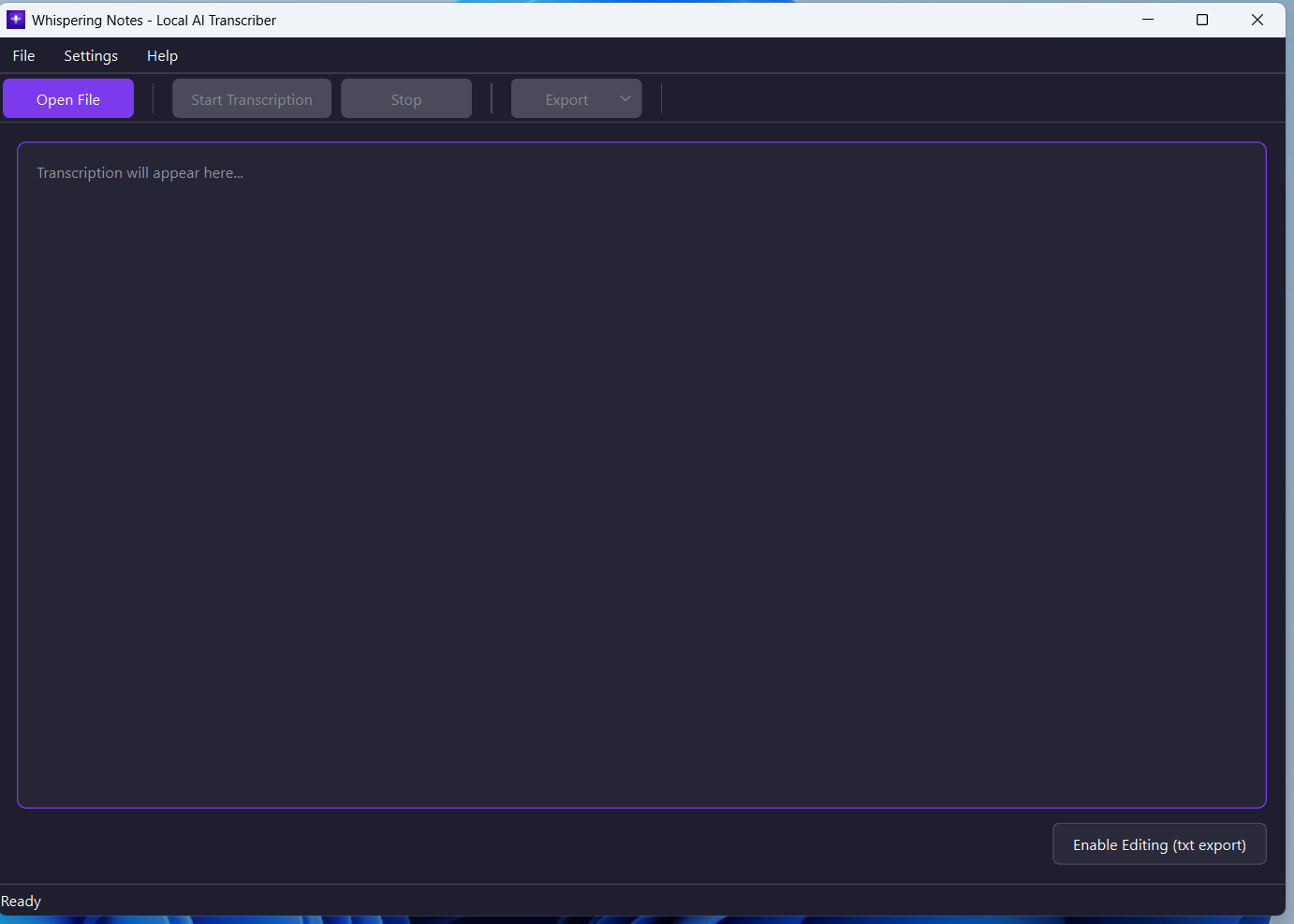 Whispering Notes AI screenshots 1